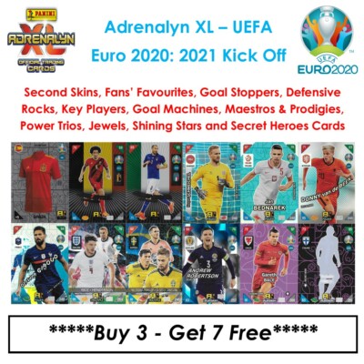 Panini Adrenalyn XL - UEFA Euro 2020: 2021 Kick Off: Fans / Power / Multipules