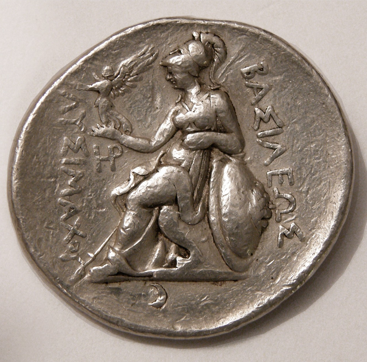 Kingdom of Thrace, Lysimachos Ancient Silver Tetradrachm Coin, 286-281 B.C.