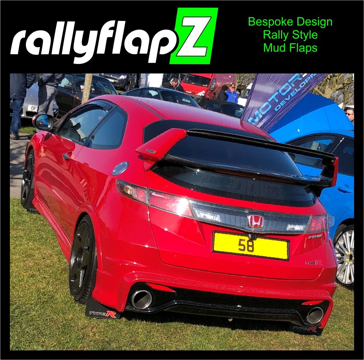 RALLY FLAPS | HONDA CIVIC TYPE R FN2 RALLY FLAPS | HONDA CIVIC TYPE R FN2