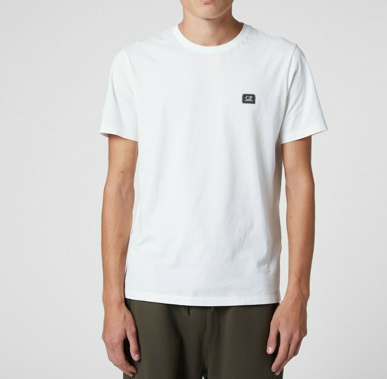 

CPCompany Мужская футболка 30/1 с логотипом TNEW AUTHENTIC Белая 09CMTS026A 005100W, Белый, C.P.Company 09CMTS026A 005100W