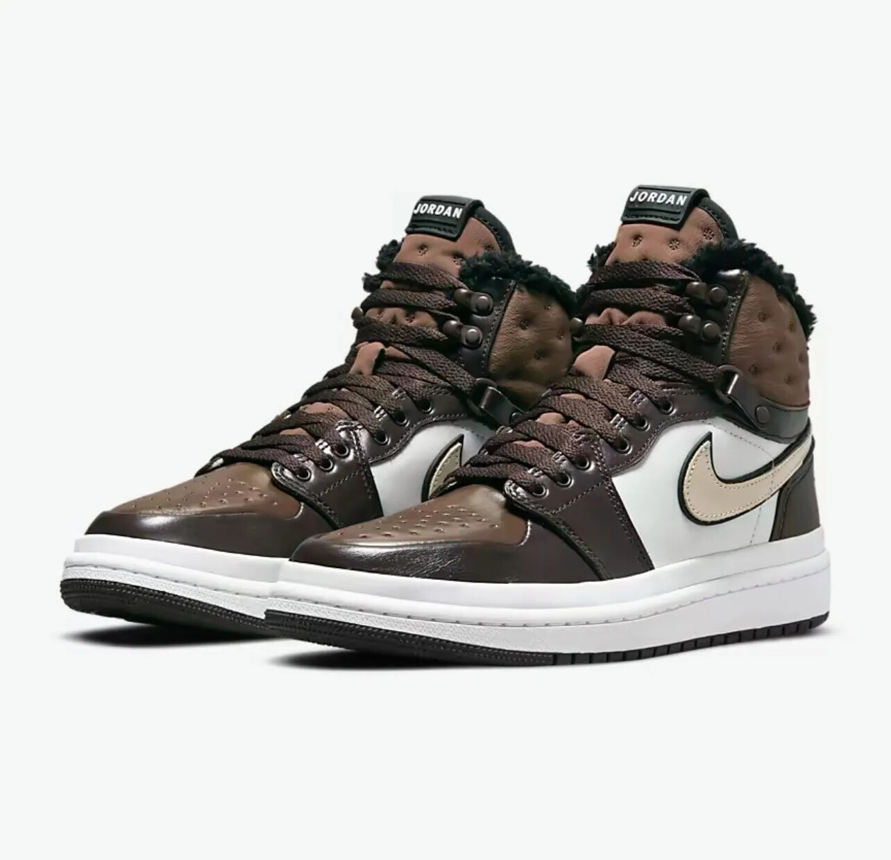 Pre-owned Jordan Nike Wmns Air  1 Acclimate Brown Basalt Dc7723-200 Women's Size