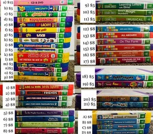 Variety Kids Dvds Wiggles Giggle Hoot Etc Cds Dvds Gumtree Australia Brighton Area Brighton