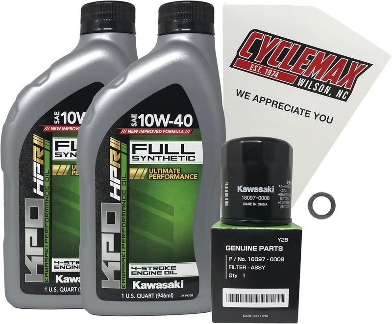 Full Synthetic Oil Change Kit Compatible with 2019-2023
