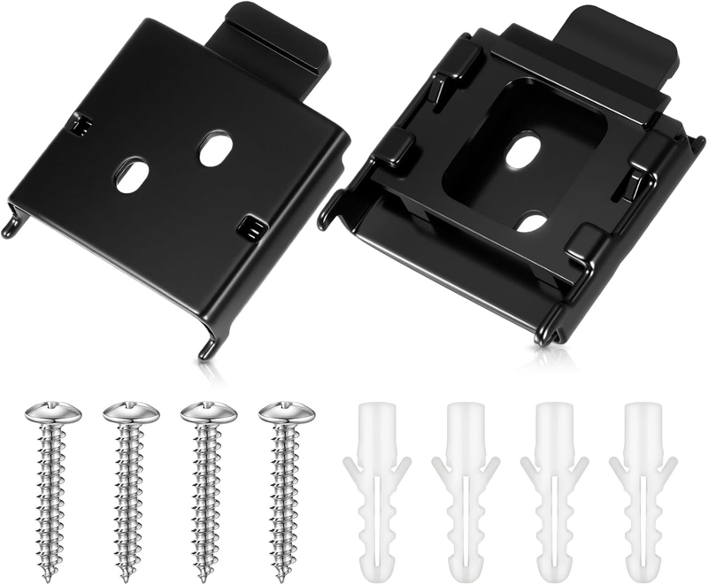 Blulu 2 Pcs Universal Replacement Roller Blind Buckles Metal Blinds Mounting Bra