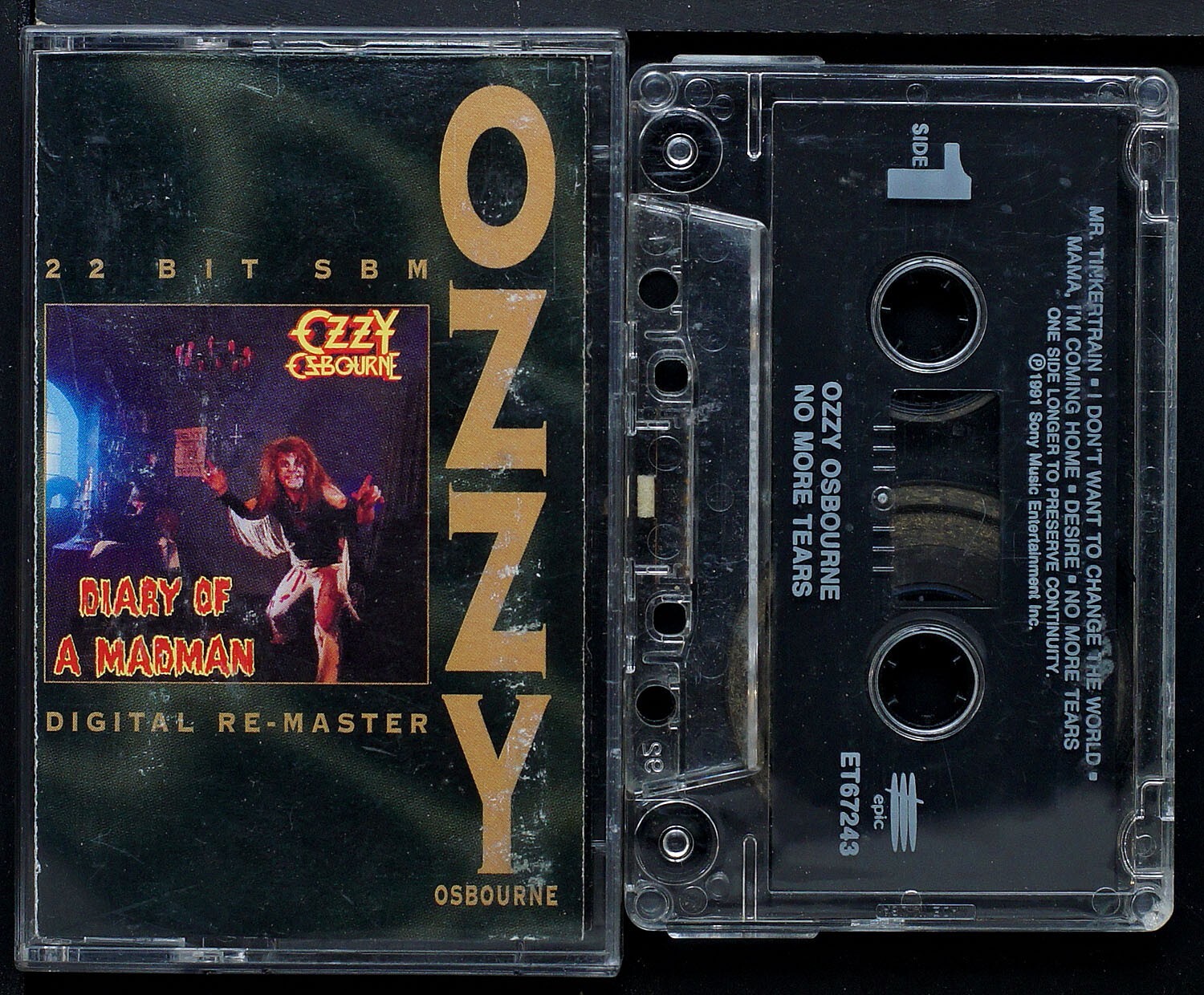Ozzy Osbourne - Diary Of A Madman - MC Cassette [MC-07] Made