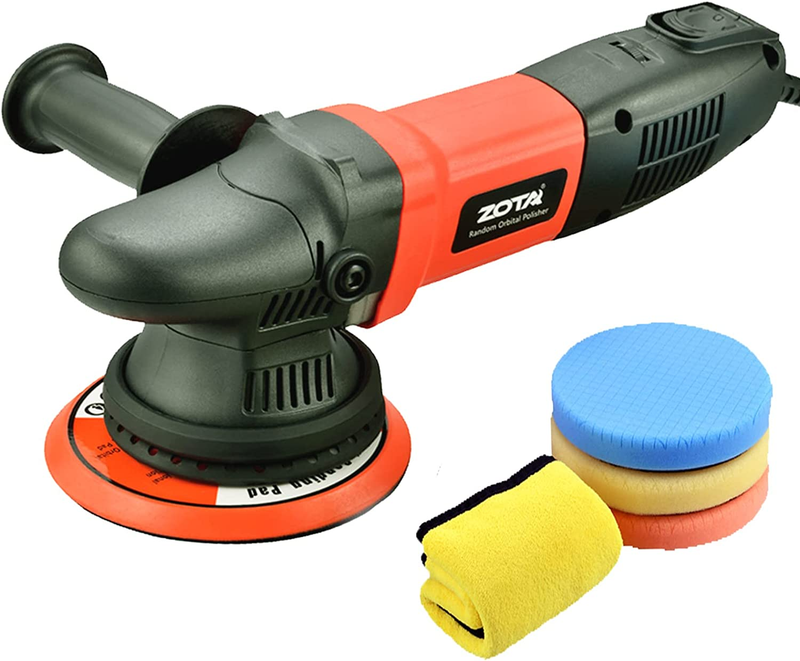 Buffer Polisher 15mm Long Throw Orbital Polisher 6 Inch Dual Action NEW