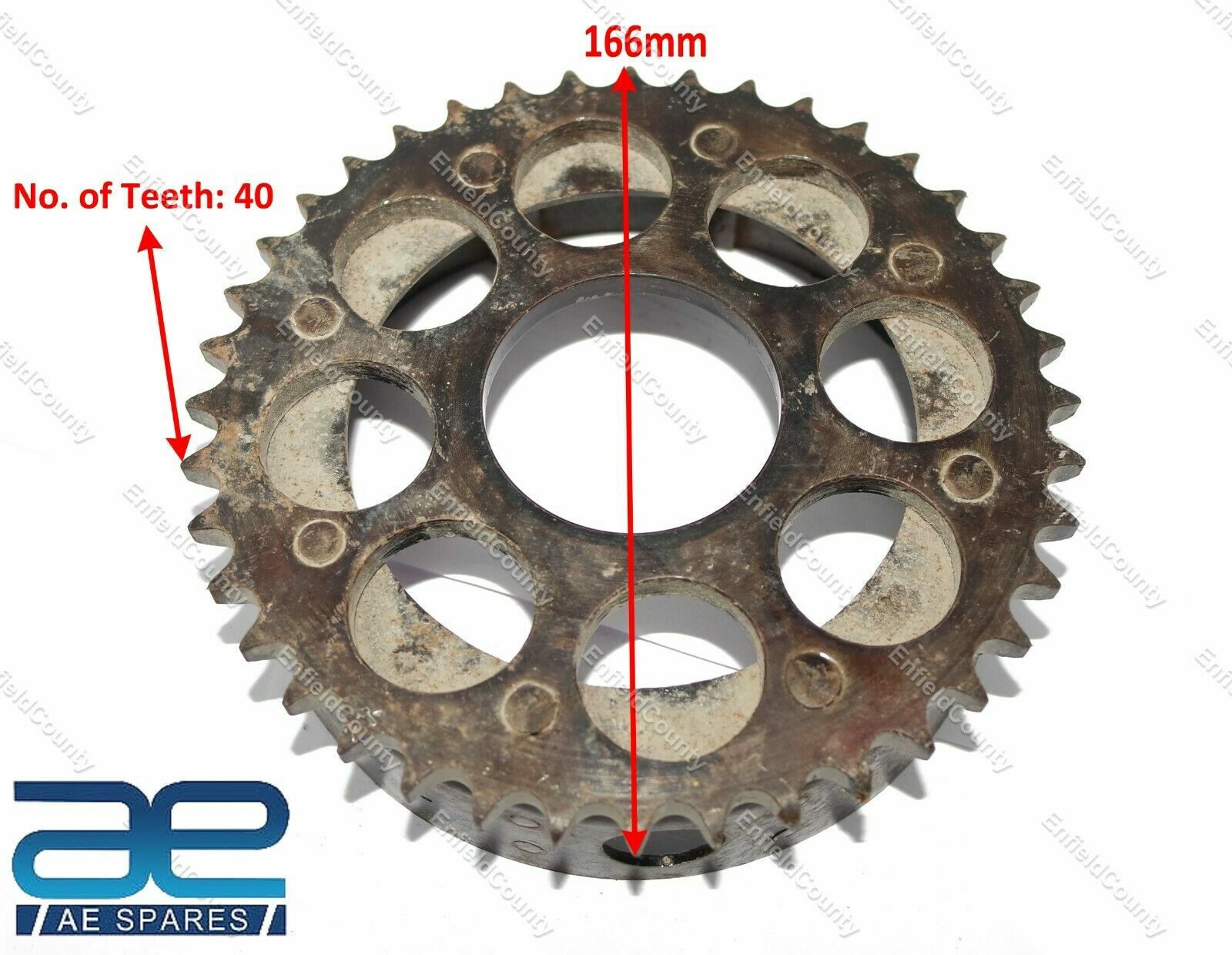 Fits Ajs Matchless Clutch Sprocket 40 T for 5 Plate Clutch Part No: 01 8330 