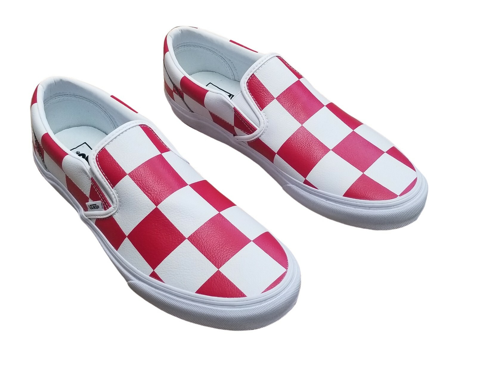 vans authentic checker flame shoes