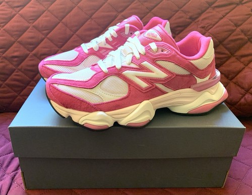Pre-owned New Balance Balance 9060 Limited Edition Fuchsia Pink White U9060fp - Sizes 7.5w-9w