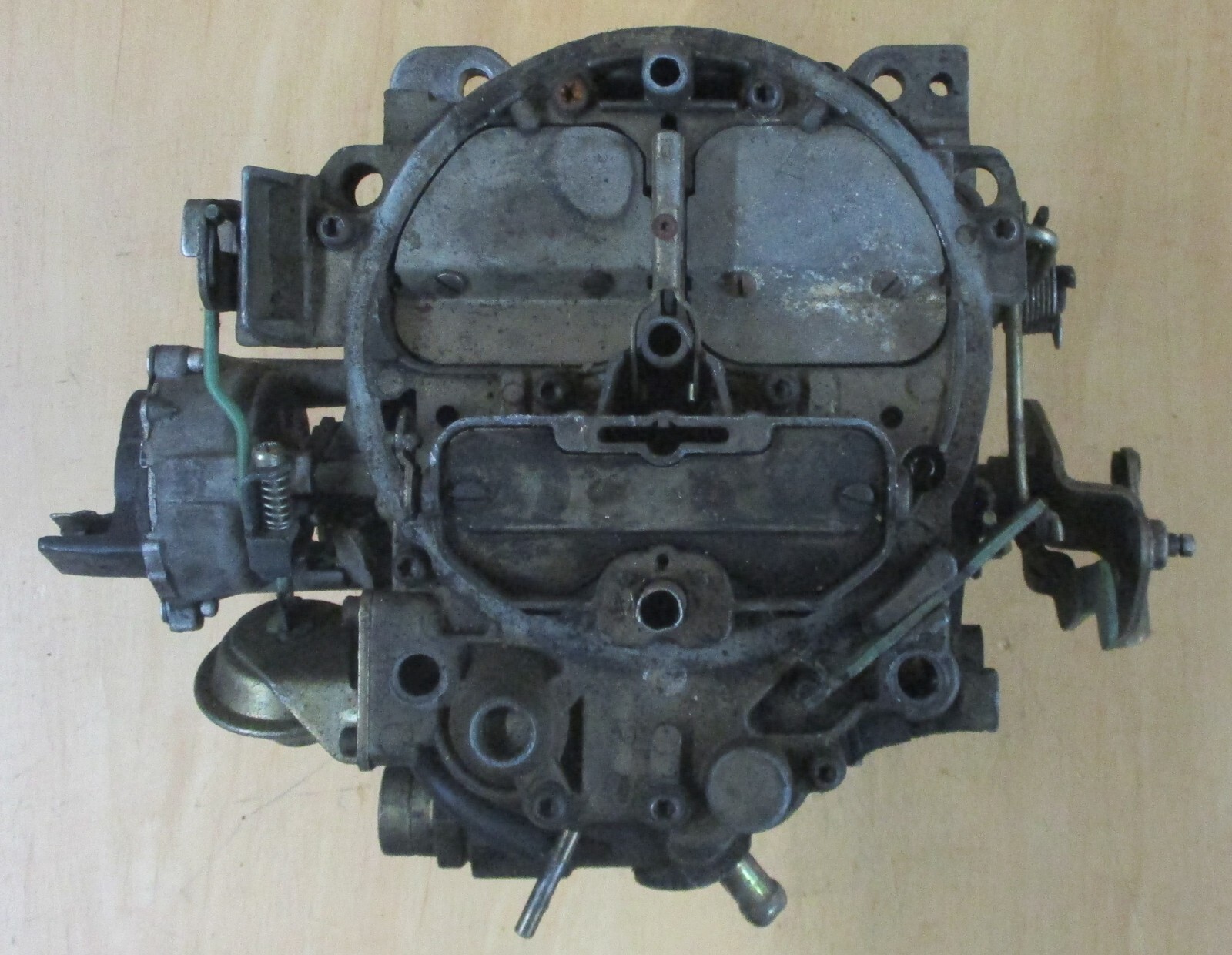 USED 4 BARREL ROCHESTER Q-JET CARBURETOR 17085001 1496 CHEVY