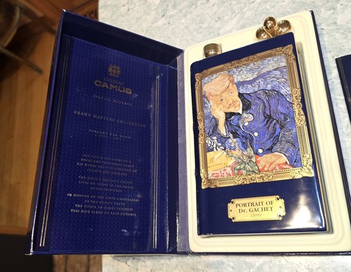 未開栓CAMUS COGNAC BOOK VAN GOGH DR.GACHET Camus Van Gogh Portrait of dr. Gachet – Rarealcohols.com