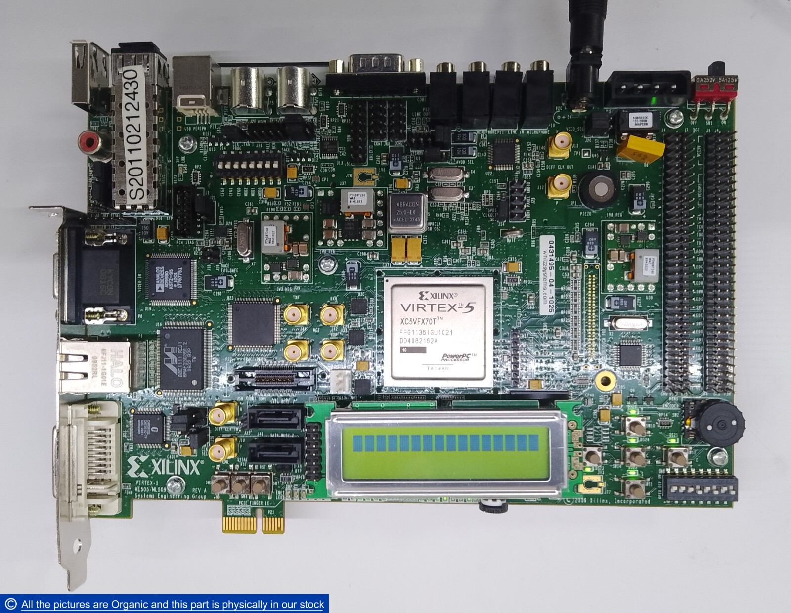 MR-X01-4 XILINX製VIRTEX-5 FPGA ML506評価ボード ML501 Xilinx (Virtex-5 Evaluation Platform) | ArtisanTG™