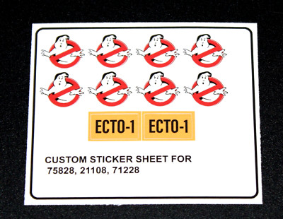 Custom Aufkleber für 75828 21108 71228 Replacement Sticker