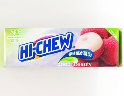 HiChew Morinaga LYCHEE Japan Chewy Candy Soft Fruit Sweets