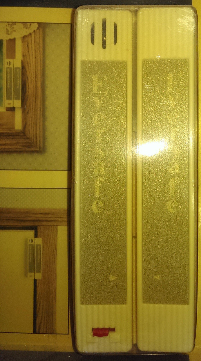 Vintage Mini Window Alarm Mounts on Window or Door 85 dB Alarm