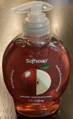  Softsoap RED APPLE Liquid Hand Soap 7.5 oz-Limited Edition!