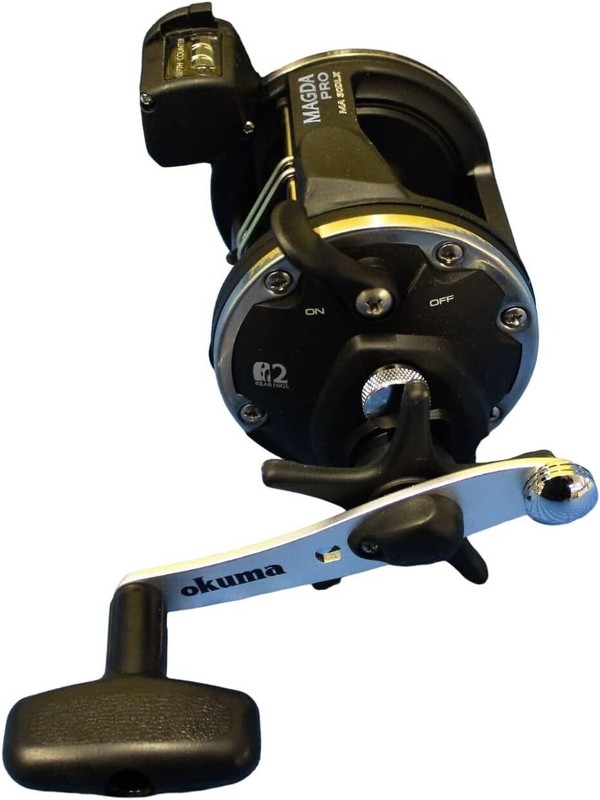 Magda Pro Line Counter Levelwind Trolling Reel，Right Hand