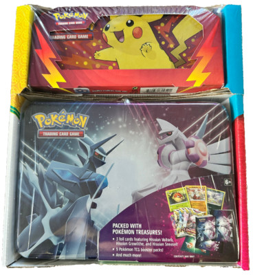 Pokémon TCG 2-pack Costco Bundle 7 Booster Packs w/metal lunch box Sealed/New