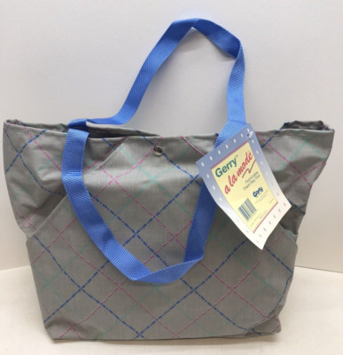 Gerry Diaper Bag Tote Fashionable A la mode 1987 Soil Resistant Made USA Gerico