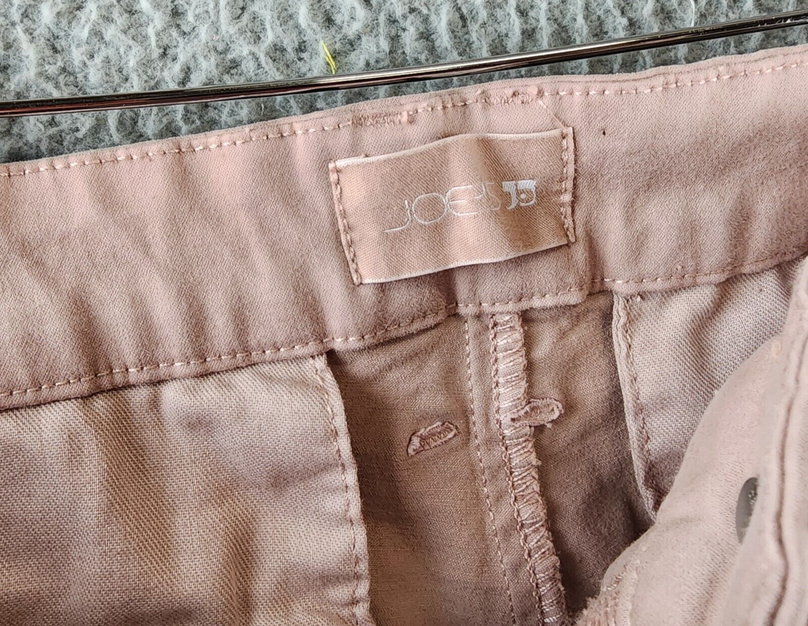 Joe's Jeans Brixton Slim Fit Shorts Men's 33 Adobe Rose Side Pockets Button Zip - Picture 10 of 16