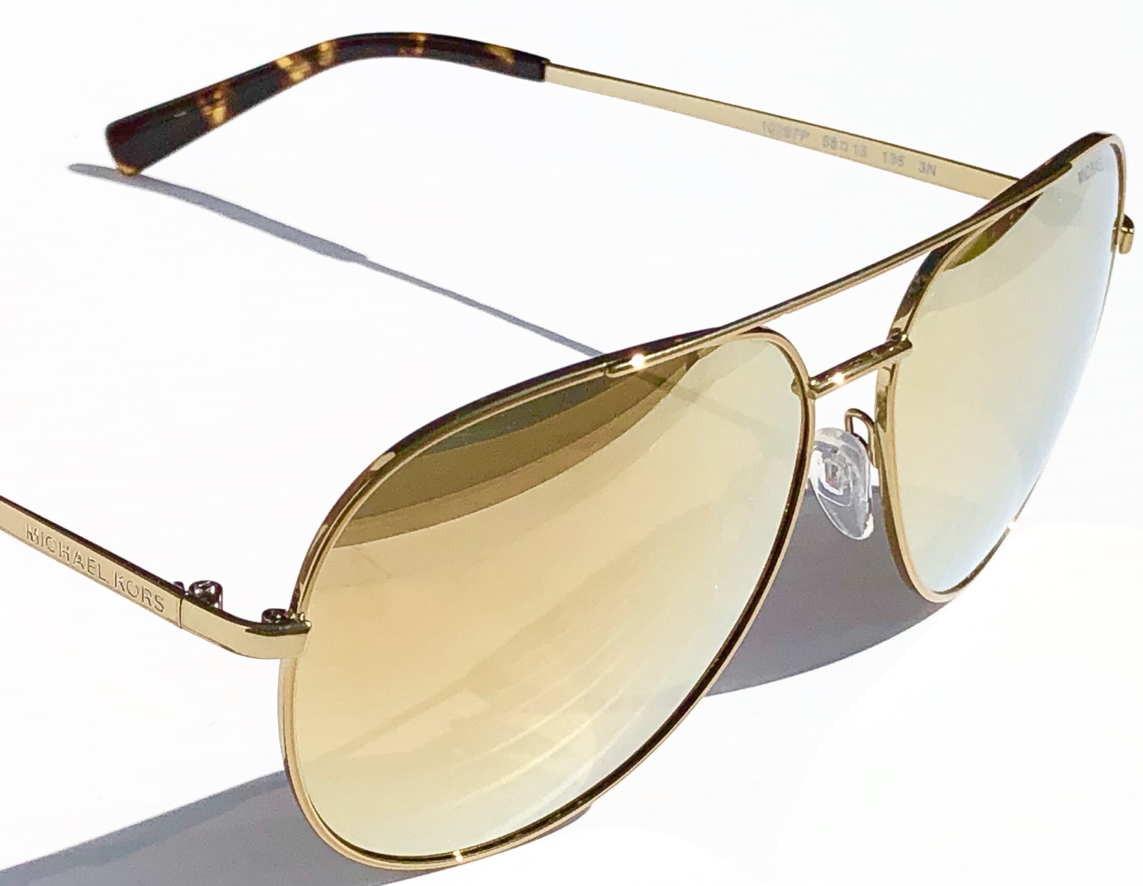 michael kors tortoise aviator sunglasses