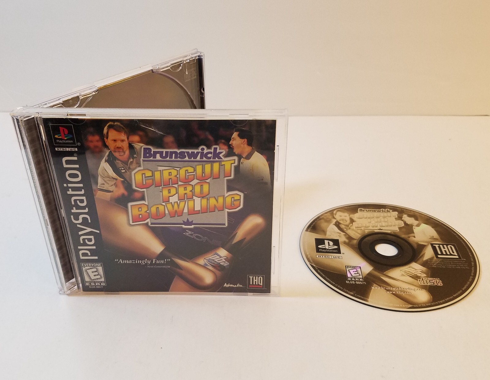Brunswick Circuit Pro Bowling Sony PlayStation 1 1998 PS1