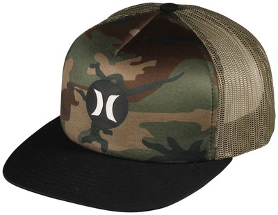 

Кепка Hurley Balboa Trucker, камуфляж, новинка, Camo