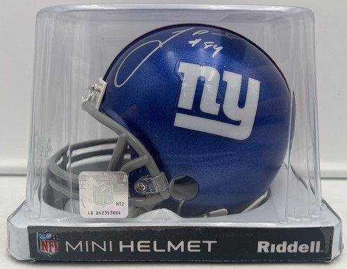 New York Giants Larry Donnell Signed Riddell Mini-Helmet