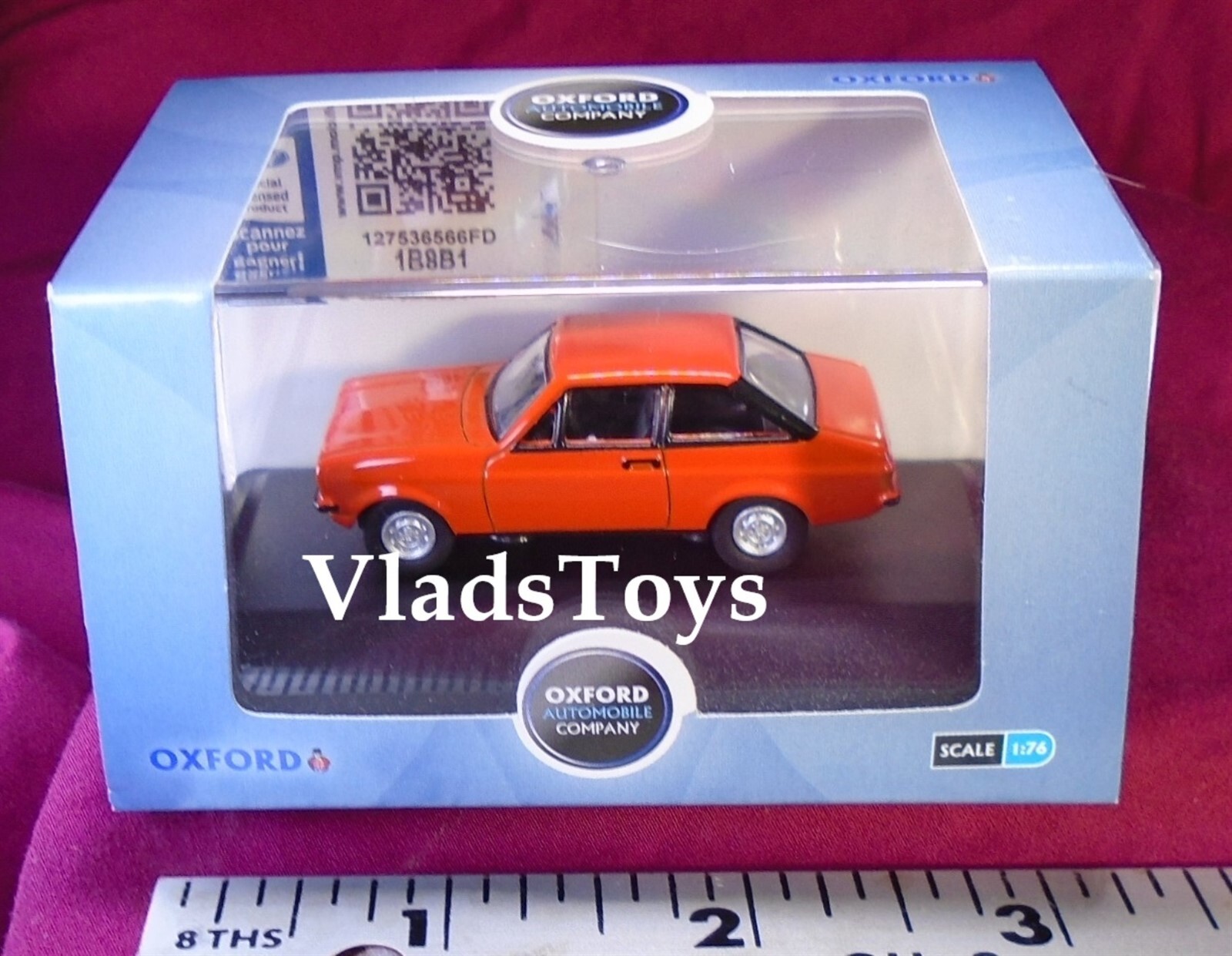 AUTO WORLD☆ ' 75 Ford Escort☆HOスロットカー Auto World