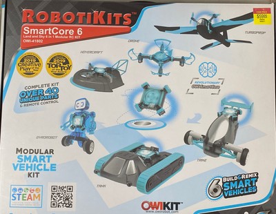 Robotikits Smart Core 6 in 1 Modular RC Kit OWI-41802