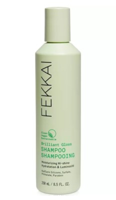 FEKKAI brilliant gloss shampoo, moisturizing hi-shine, NEW 8.5oz bottle, no box