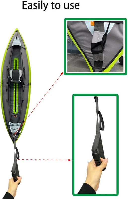 Kayak Stand up Assist Strap Canoe Drag Handles Adjustable Boat Standing Rope SUP