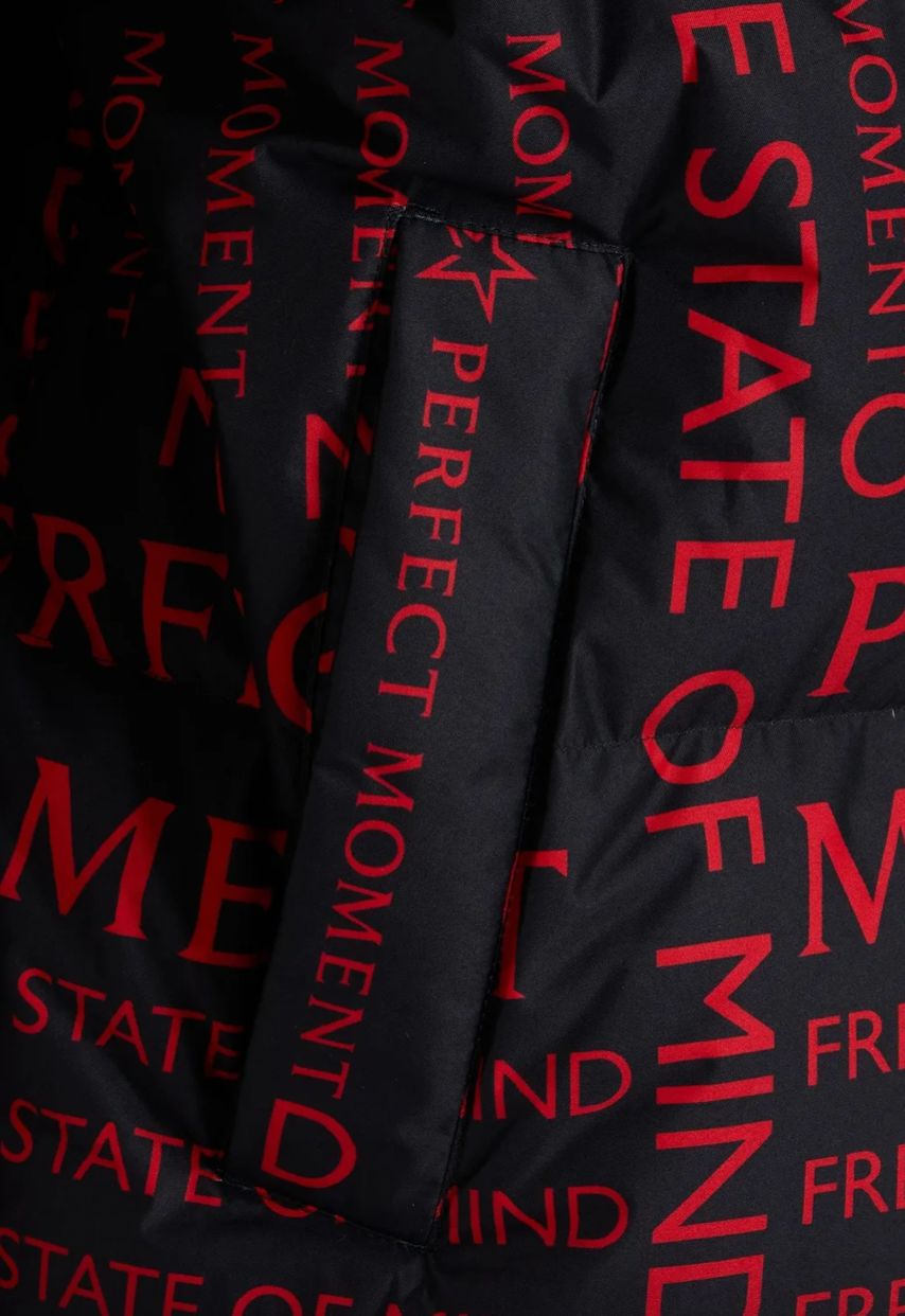 Pre-owned Perfect Moment 'state Duvet' Ski Jacket Black Size L - Msrp $650 -60% Off