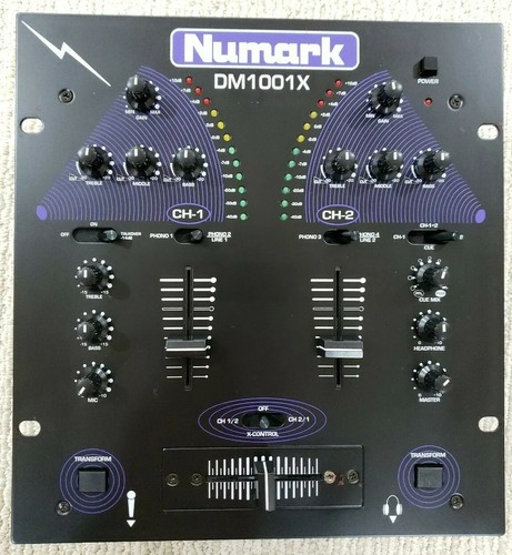 Numark Mixer, Mint Condition, DM1001X, 4 phono & 2 line Numark Mixer, Mint Condition, DM1001X, 4 phono & 2 line