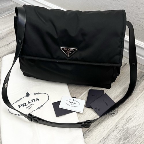 Prada Re-Nylon Large Flap Padded Shoulder Bag | eBay Prada Re-Nylon Large Flap Padded Shoulder Bag | eBay