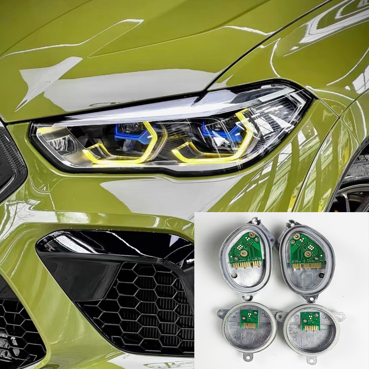 BMW LEDヘッドライト左右　X5 G05/X6 G06 Pair LED Headlights For BMW X5 G05 X6 G06 2019-2022
