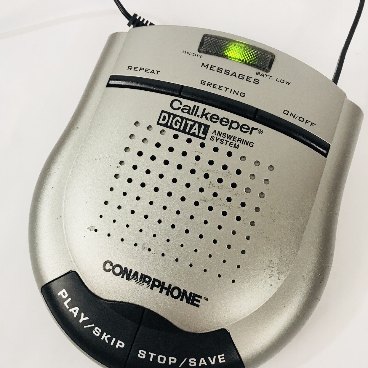 CONAIR PHONE CALL KEEPER DIGITAL ANSWERING SYSTEM MODEL NUMBER: TAD2012MS