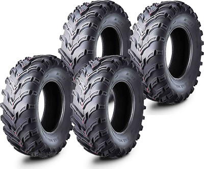 Set 4 ATV Tires 27x9-12 27x9x12 6PR For 11-13 Can-Am Commander 800R/1000/1000X