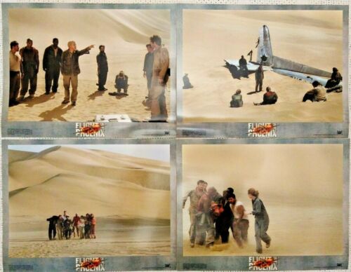 Original Flight of the Phoenix (2004) Movie Color 11x14 Lobby Set of 4 (LC-13)