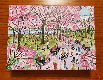 Galison Cherry Blossoms Puzzle 1000 piece Jigsaw Open Box Puzzle Pieces SEALED