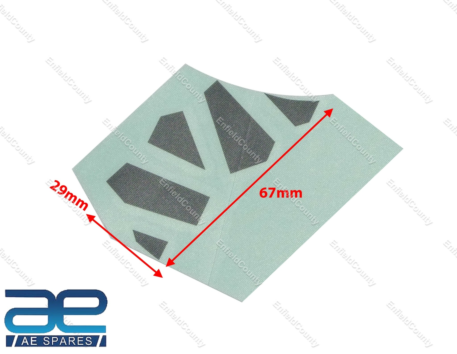 For Royal Enfield Himalayan 411 Fuel Gas Tank Top Sticker Decal Emblem