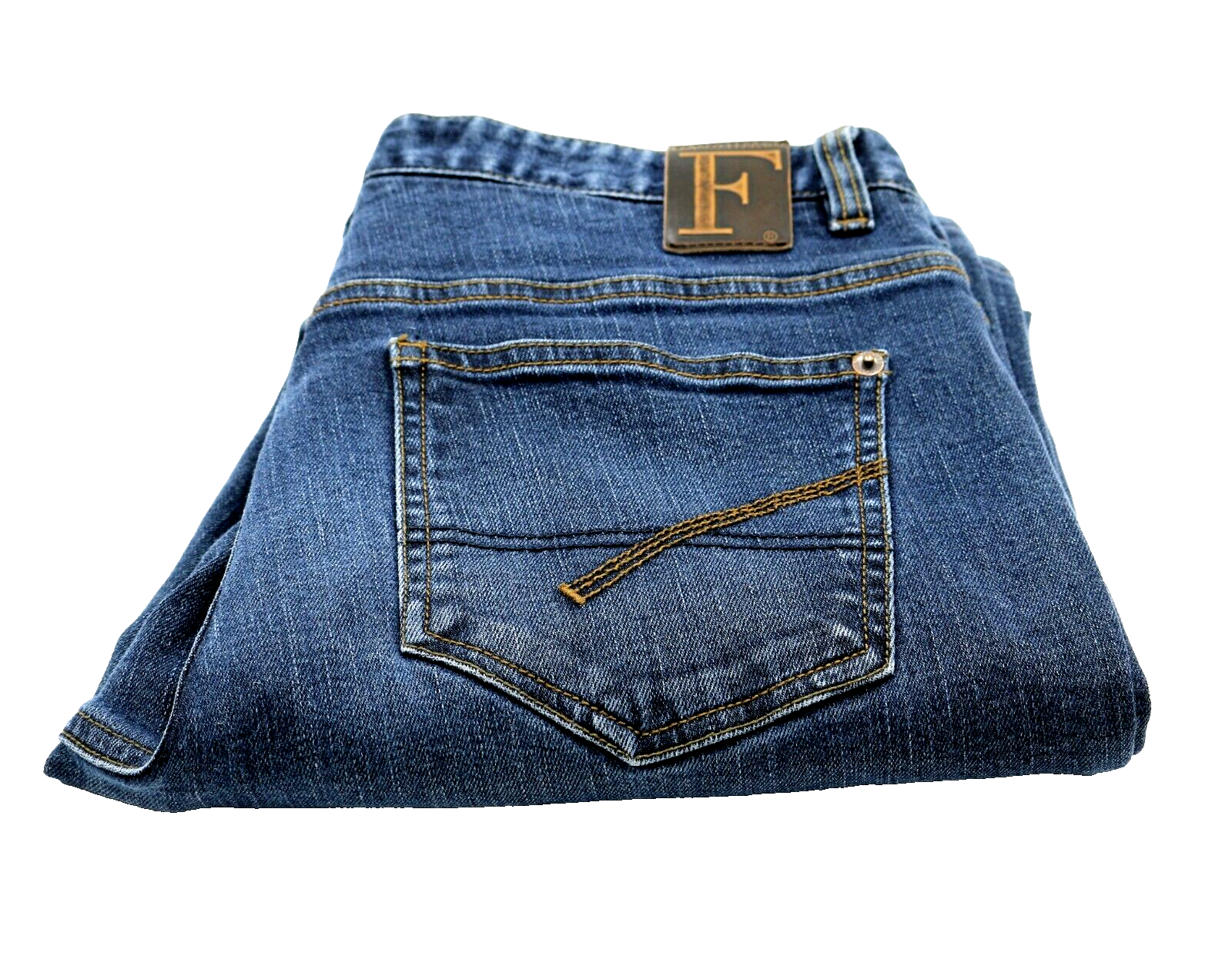 Franco Ferraro Milano Women's Denim Blue Jeans Italian
