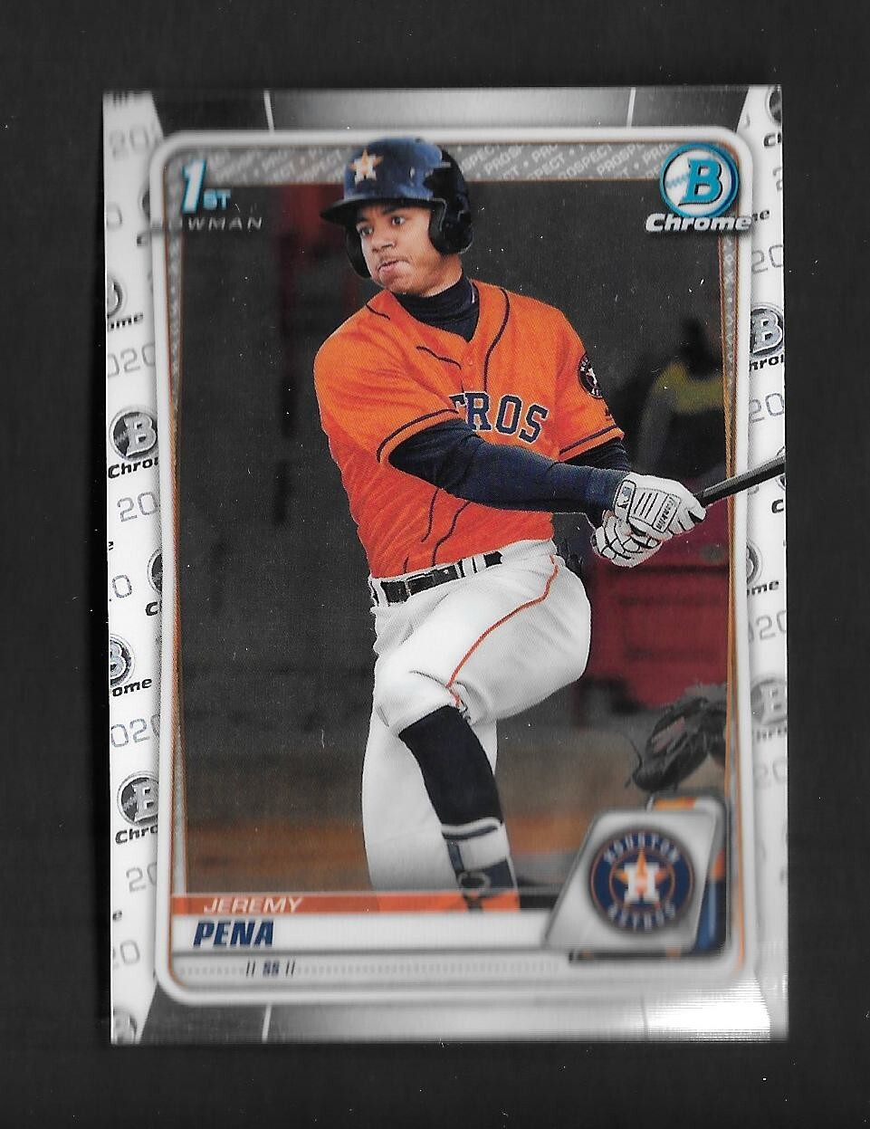 その他 2020 bowman sapphire Jeremy pena psa9 JEREMY PENA 2020 Bowman Sapphire 1st Auto #BSPA-JP PSA 10