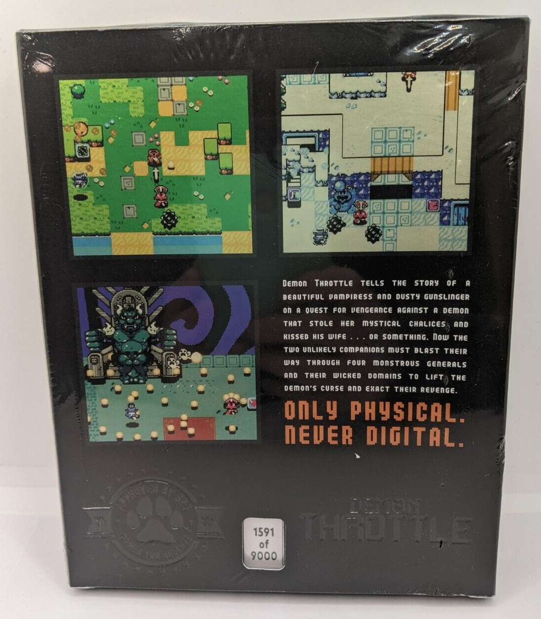 Demon Throttle Special Reserve Limited Edition Nintendo Switch 2021