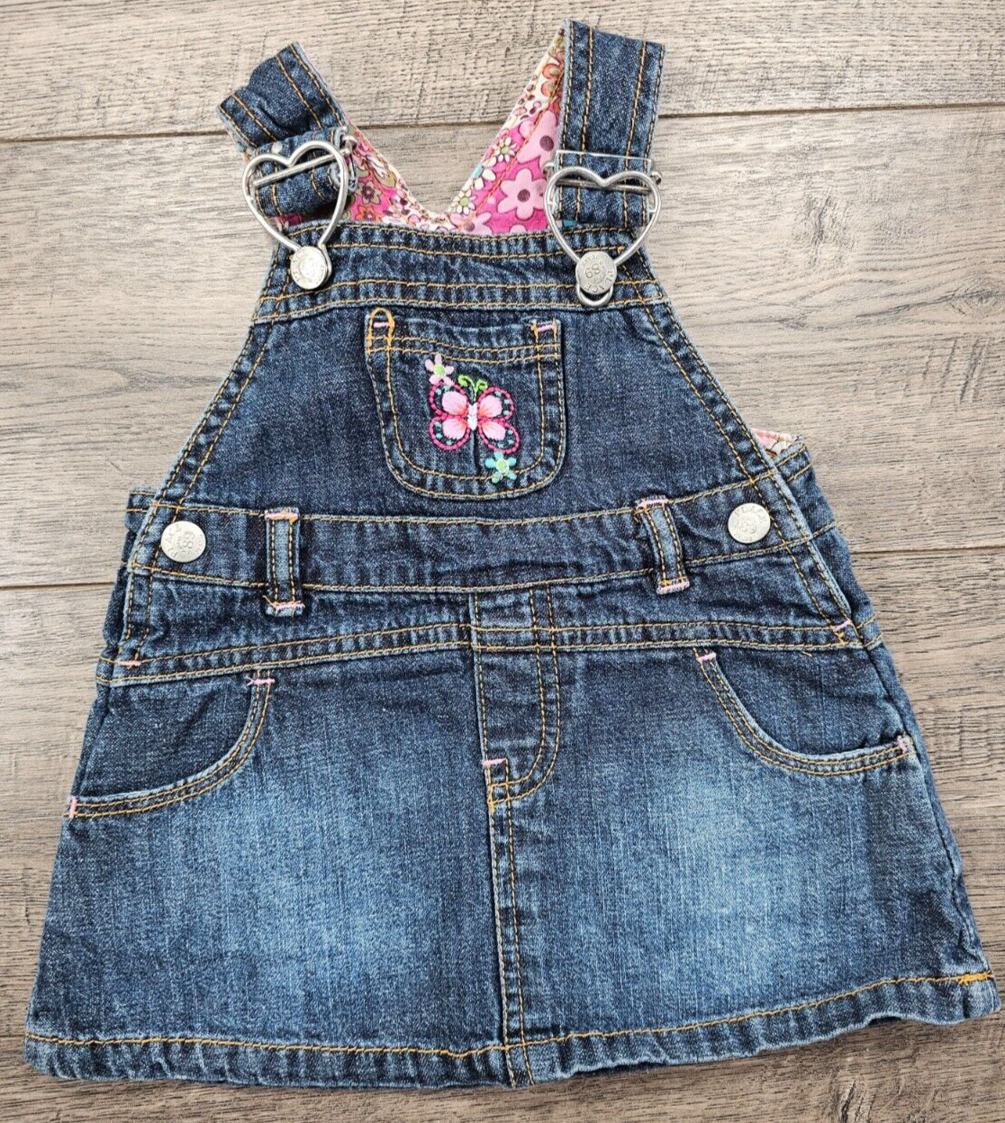 Baby Girl Clothes Children's Place 3-6 Month Jean Butterfly Baby Girl Clothes Children's Place 3-6 Month Jean Butterfly