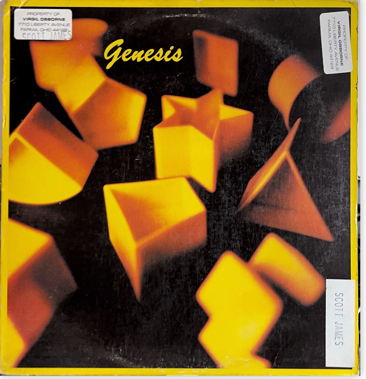 GENESIS Self Titled- Vinyl LP Atlantic Records 80116-1 (1983