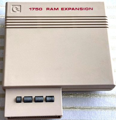Commodore 1750 512 Kb Ram Expansion for the Commodore 128 D Works
