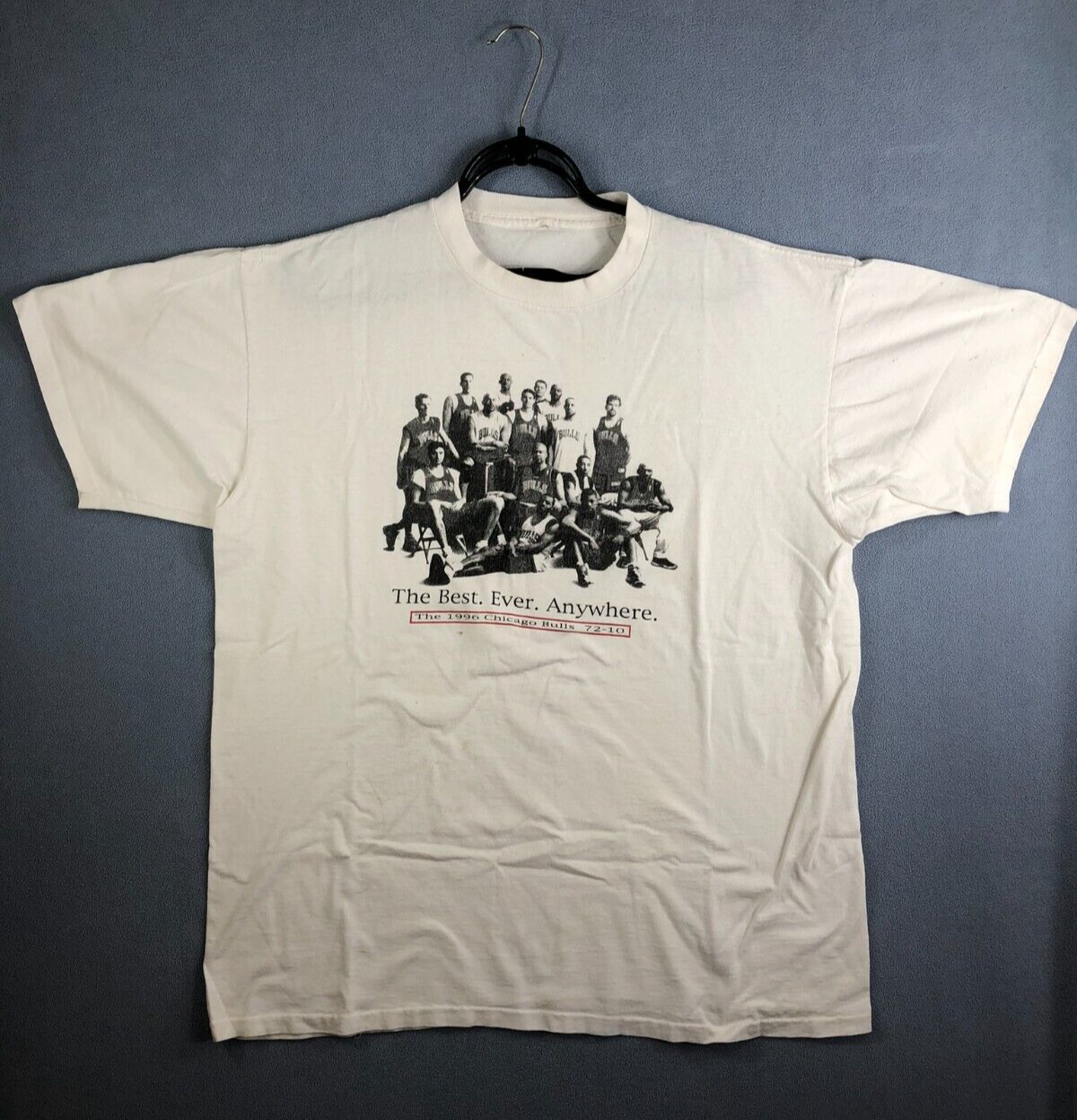 Vintage Chicago Bulls 1996 Champs The Best Ever Anywhere T-Shirt