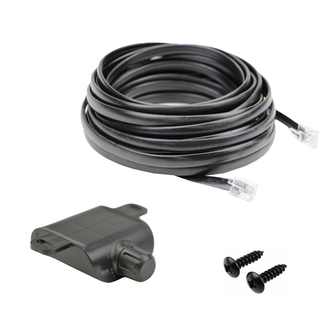 M Kicker Bass Knob Cable Xtenzi 6-Pin Remote Bass Knob With 15 FT