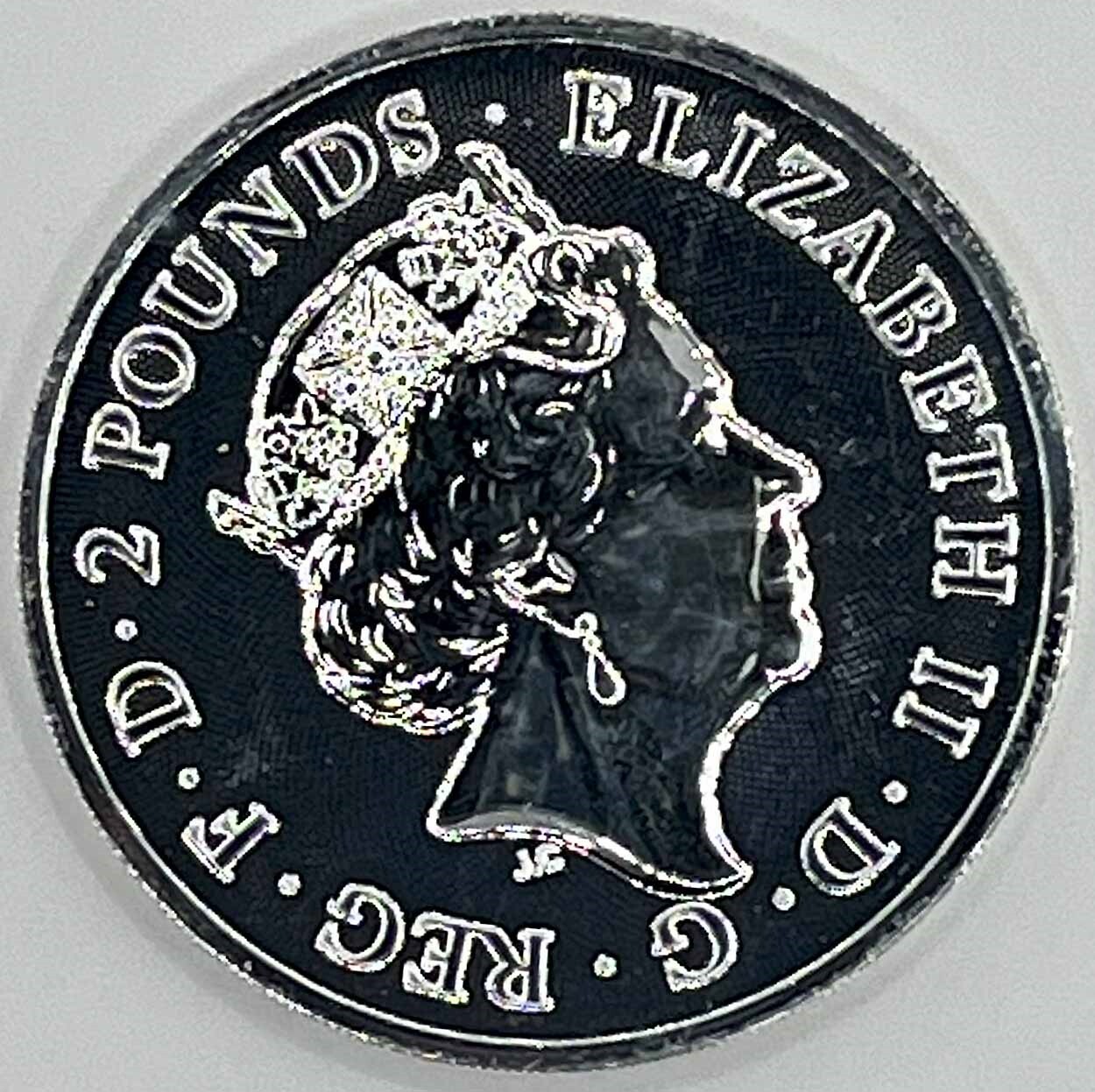 純銀　LANDMARKS OF BRITAIN 2枚セット Buy 2017 Great Britain 1 oz Silver Landmarks of Britain (Big